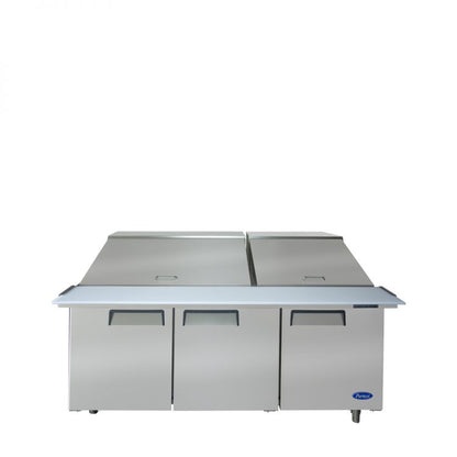 Atosa MSF8308GR — 72″ Refrigerated Mega Top Sandwich Prep. Table