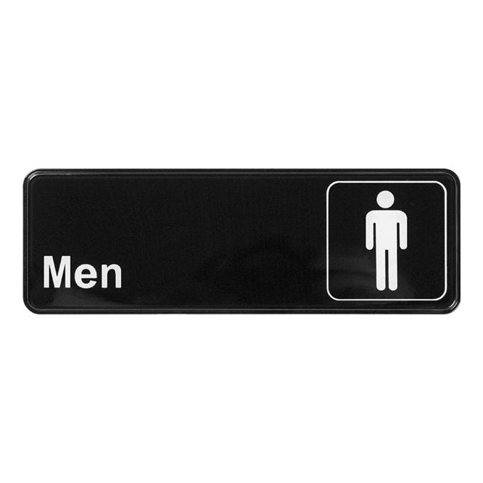 Winco Information Signs, 9″W x 3″H – SGN-311 – Men