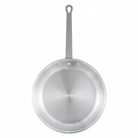 Winco AFP-10S Majestic Nautral Finish Aluminum Fry Pan 10"