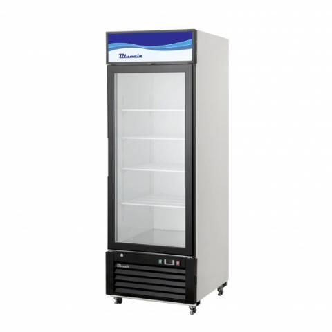 Blue Air BKGM12-HC 24.25" W Glass Door Merchandiser Refrigerator-12 Cu.Ft.