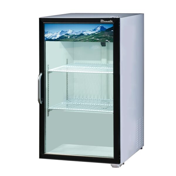 Blue Air BAGR7W-HC 21.25" W Glass Door Counter-top Refrigerator-7 Cu.Ft.