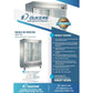 Dukers D55F-GS2 Bottom Mount Glass 2-Door Commercial Reach-in Freezer