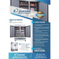 Dukers D55F 2-Door Commercial Freezer in Stainless Steel