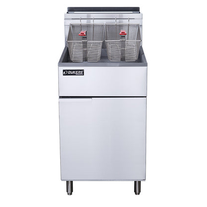 Dukers DCF5-NG Natural Gas Fryer with 5 Tube Burners