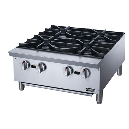 Dukers DCHPA24 Hot Plate with 4 Burners