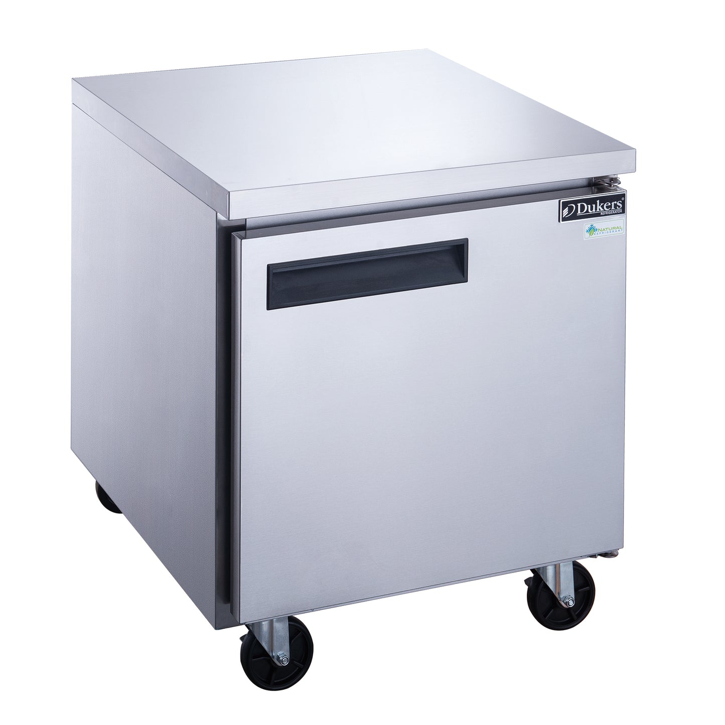 Dukers DUC29F Single Door Undercounter Freezer in Stainless Steel