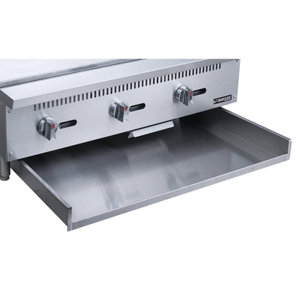 Dukers DCGMA24 24 in. W Griddle with 2 Burners